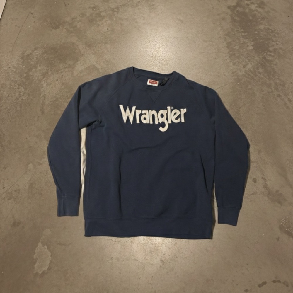 Wrangler Men's Navy Crewneck Sweater
